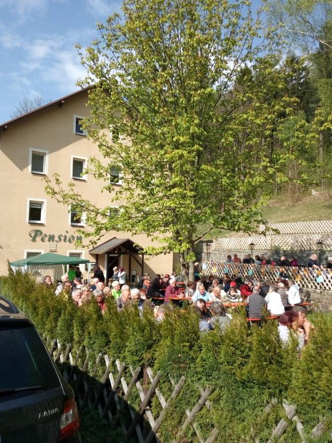 Pension Sommerfrische Ehrenfriedersdorf Eksteriør bilde